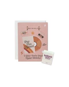 For The Record Greeting Card w/Matchbook